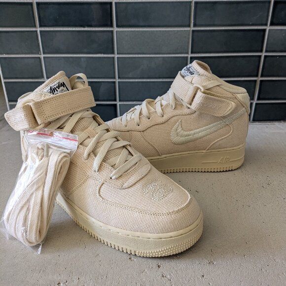 air force 1 stussy fossil